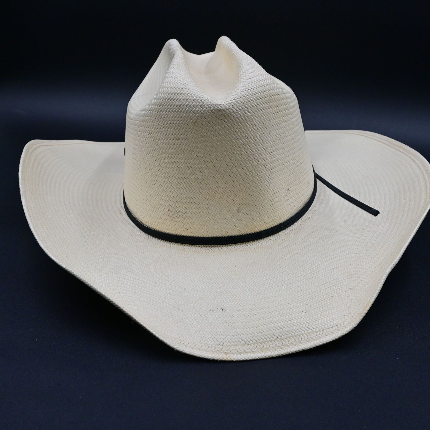 Resistol Cowboy Hat XXXX White Beaver Size 7 5/8 Damaged