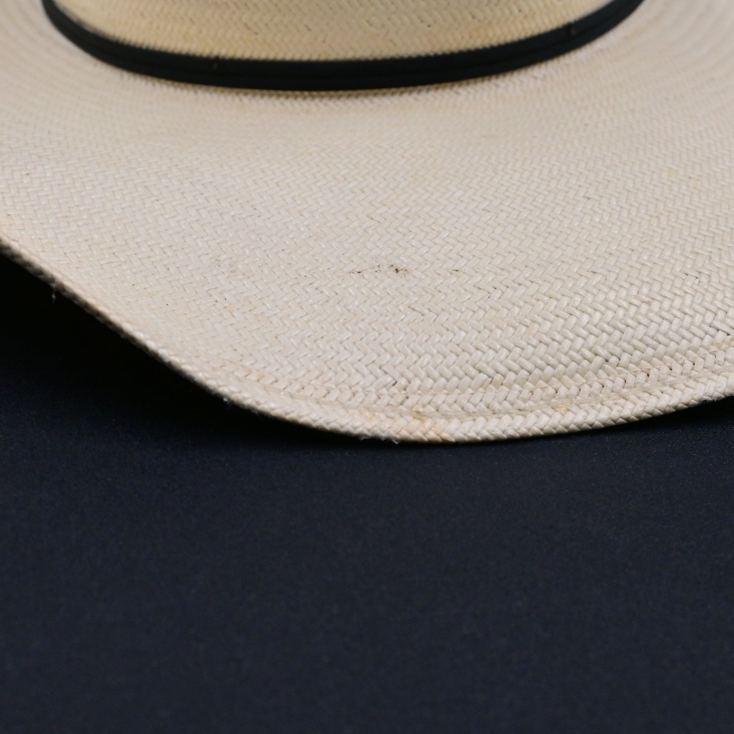 Resistol Cowboy Hat XXXX White Beaver Size 7 5/8 Damaged