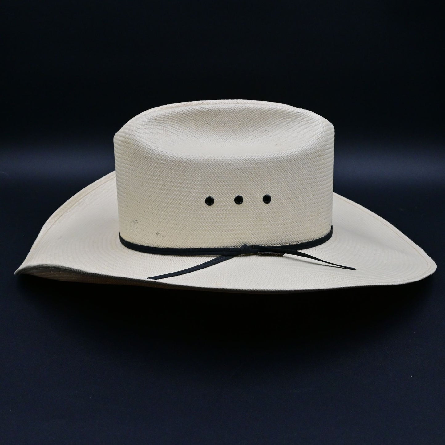 Resistol Cowboy Hat XXXX White Beaver Size 7 5/8 Damaged