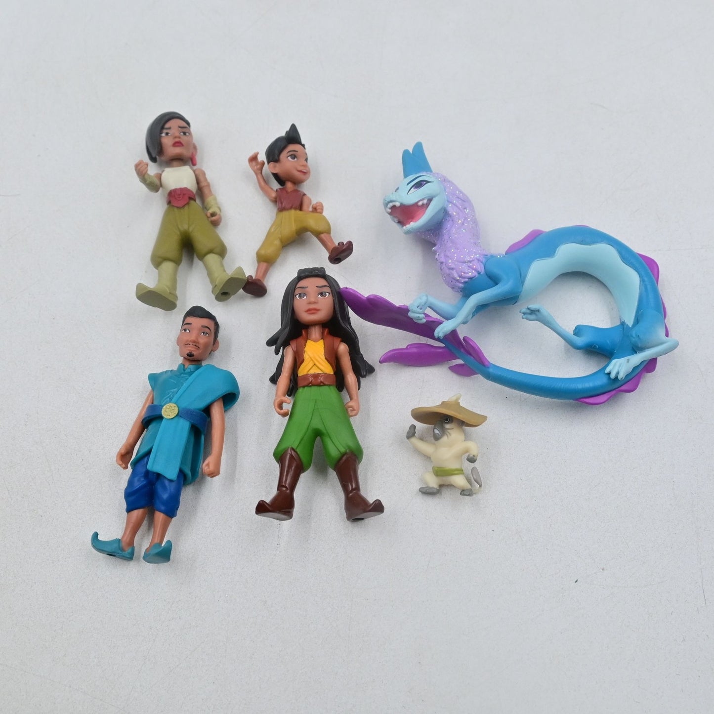Raya and the Last Dragon Cake Topper Set Of 6