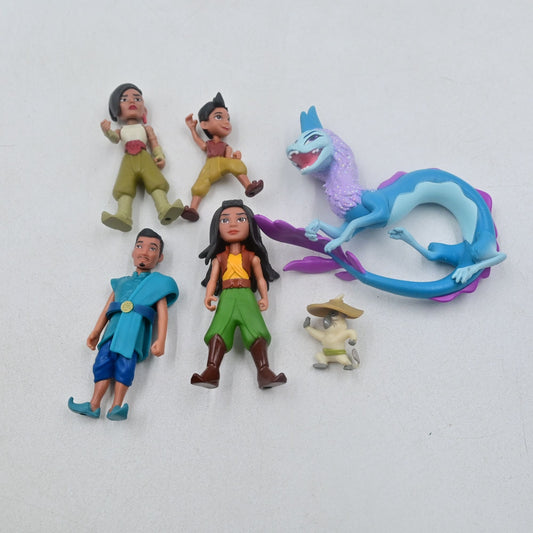 Raya and the Last Dragon Cake Topper Set Of 6
