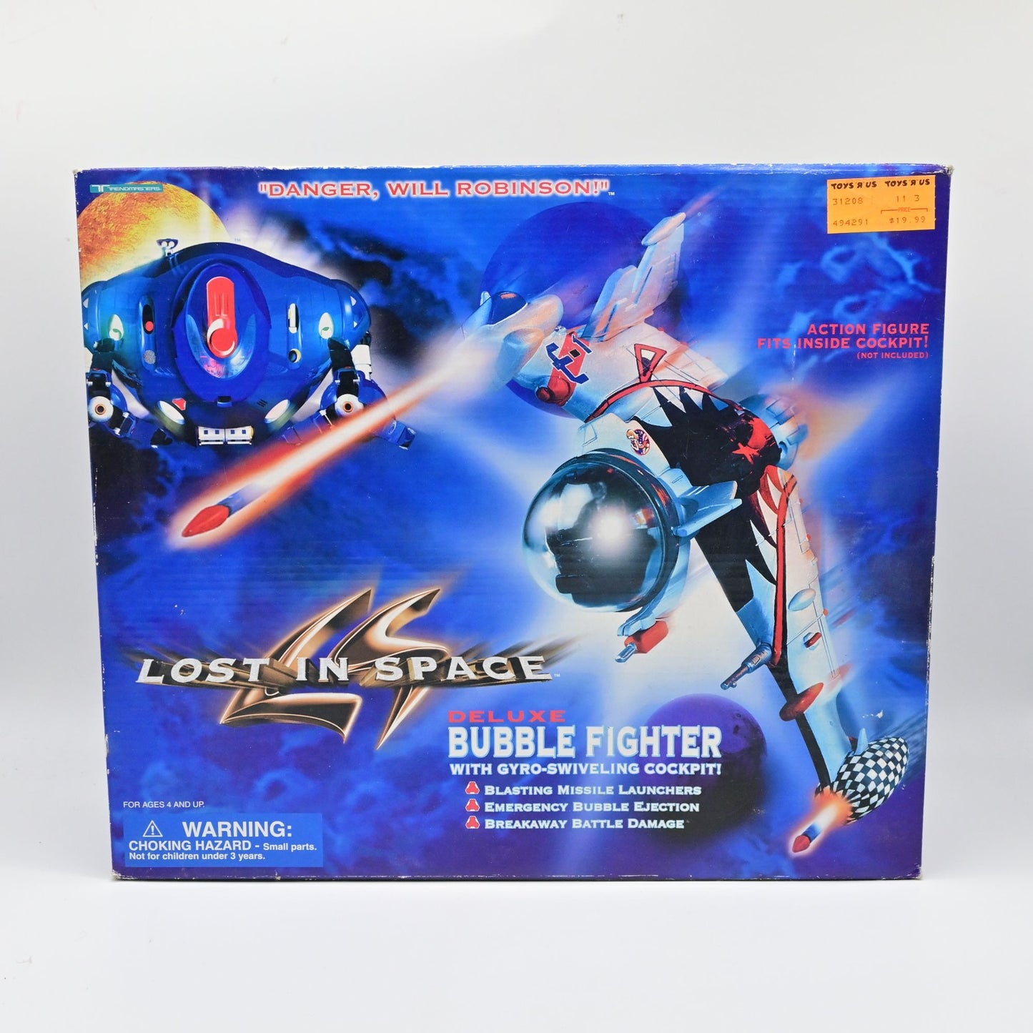 Lost In Space Deluxe Bubble Fighter With Gyro-Swiveling Cockpit NIB
