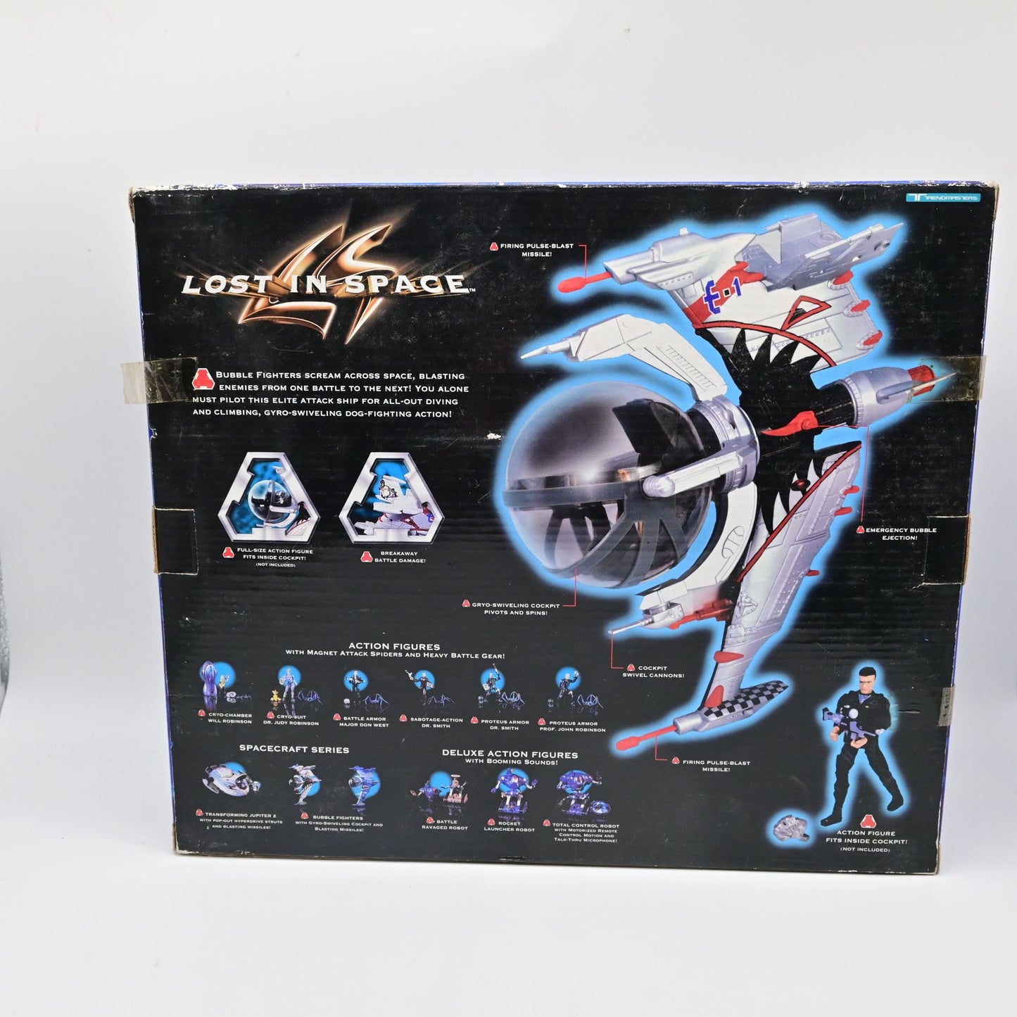 Lost In Space Deluxe Bubble Fighter With Gyro-Swiveling Cockpit NIB