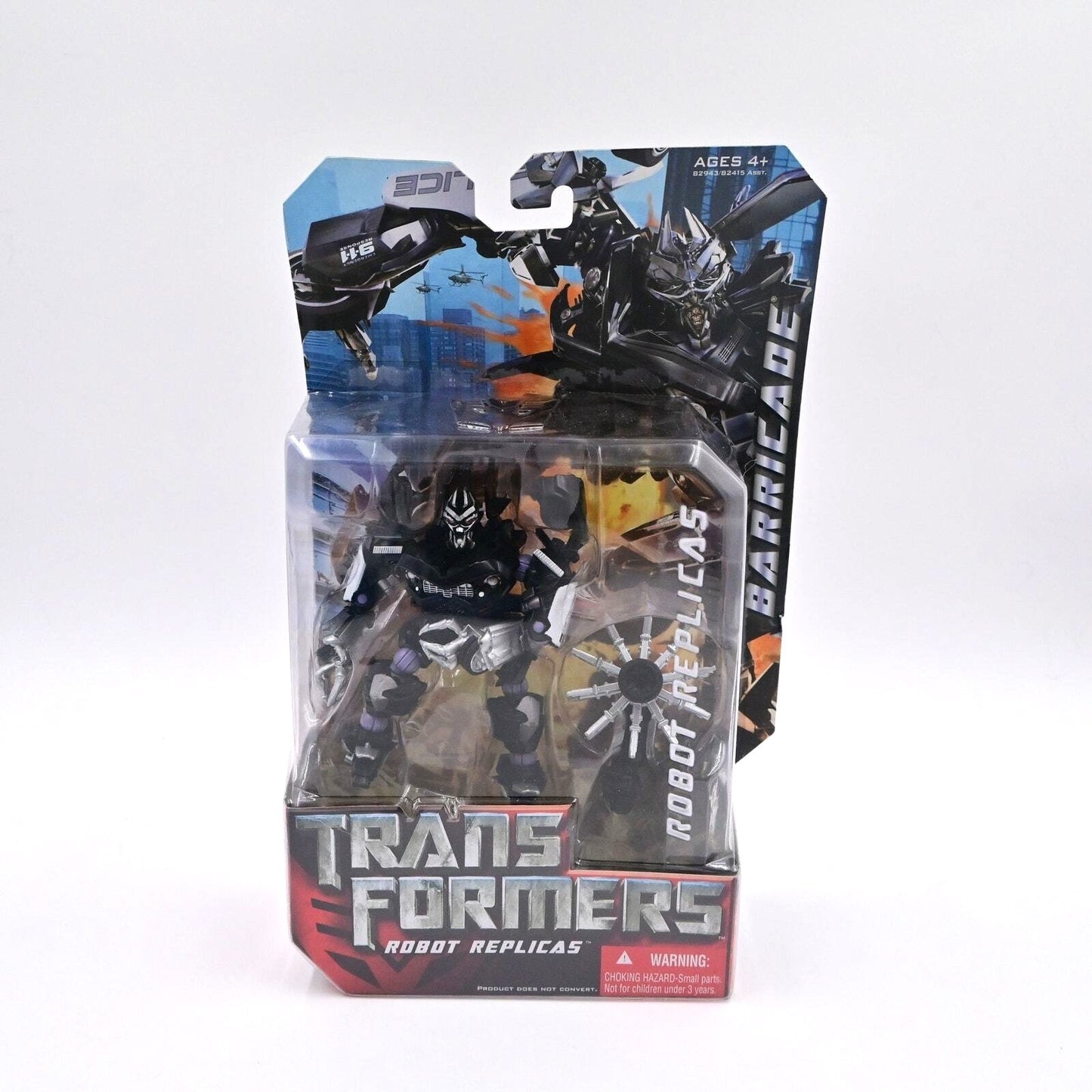 Transformer Robots Replicas Barricade Hasbro Dreamworks Movie