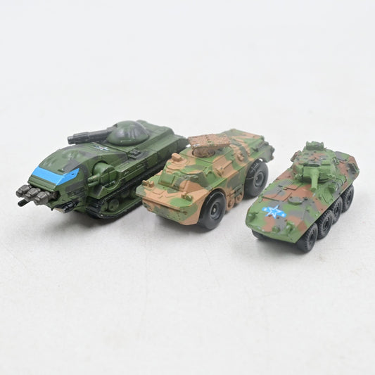 Micro Machines Military Cyber Force TX-4A, BRDM-2 AT5, & LAV-25 Bundle