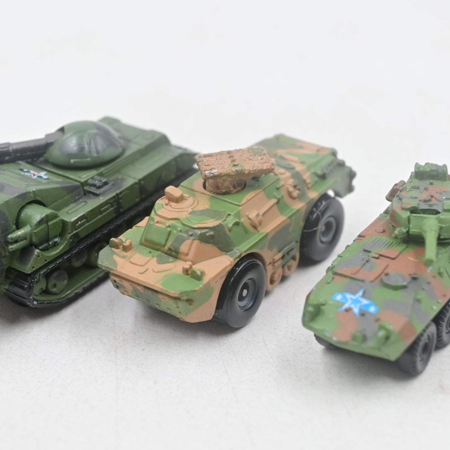 Micro Machines Military Cyber Force TX-4A, BRDM-2 AT5, & LAV-25 Bundle