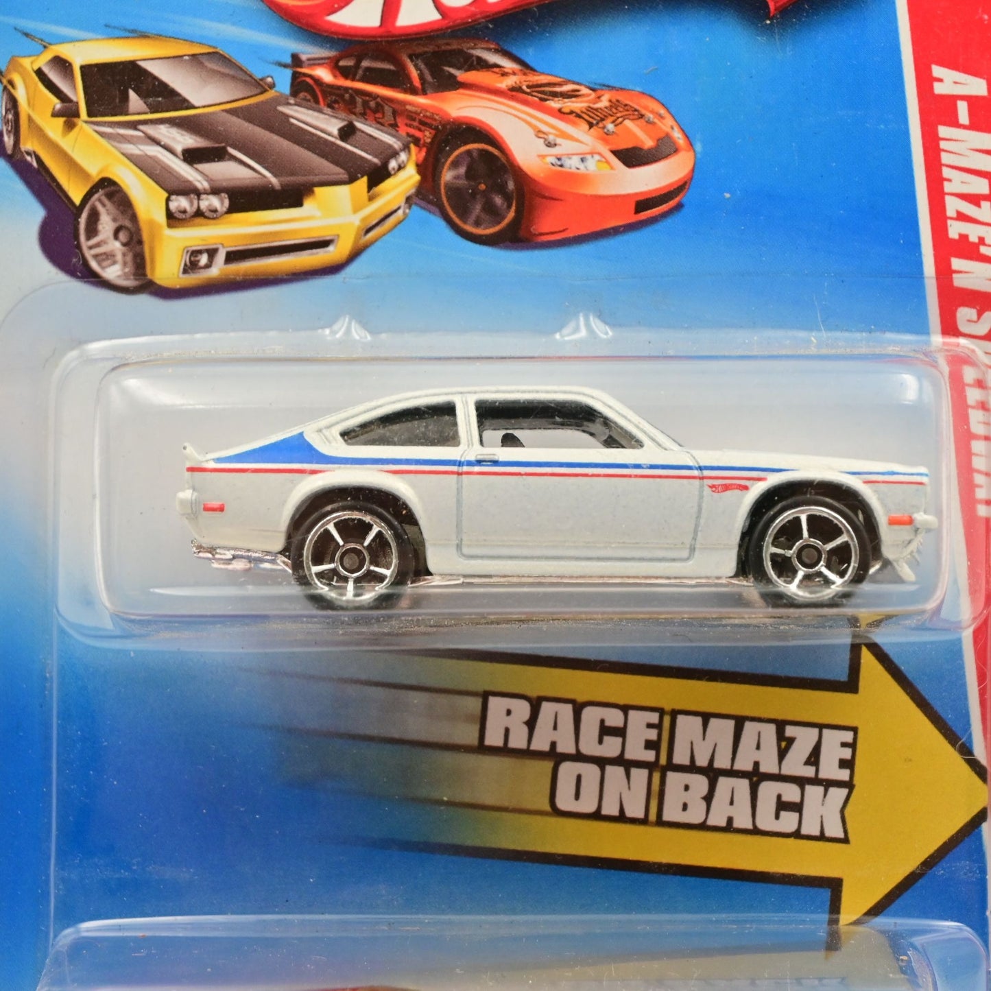 Hot Wheels A-Maze N Speedway 2-Pack V8 Vega & Nerve Hammer Die-Cast Cars