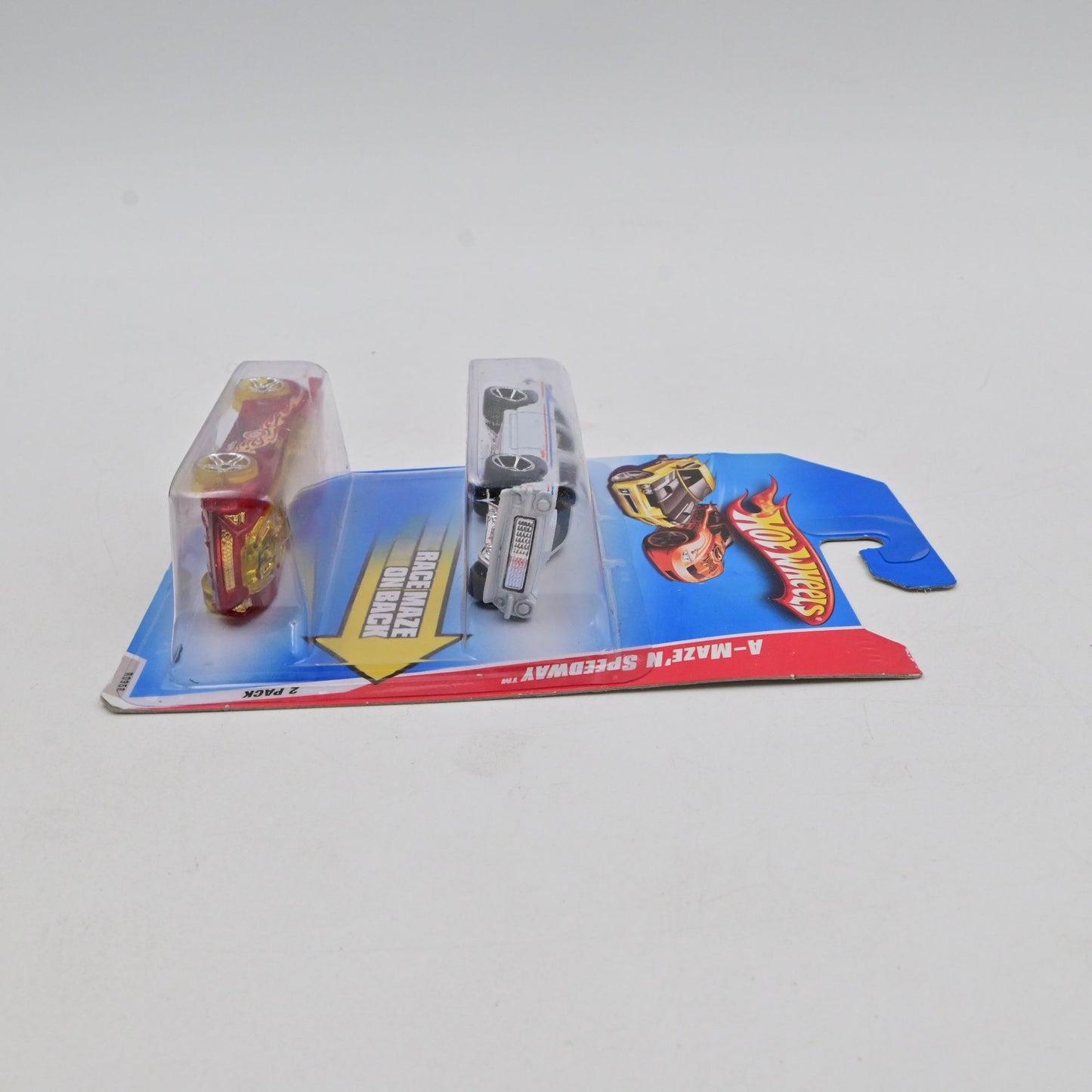 Hot Wheels A-Maze N Speedway 2-Pack V8 Vega & Nerve Hammer Die-Cast Cars