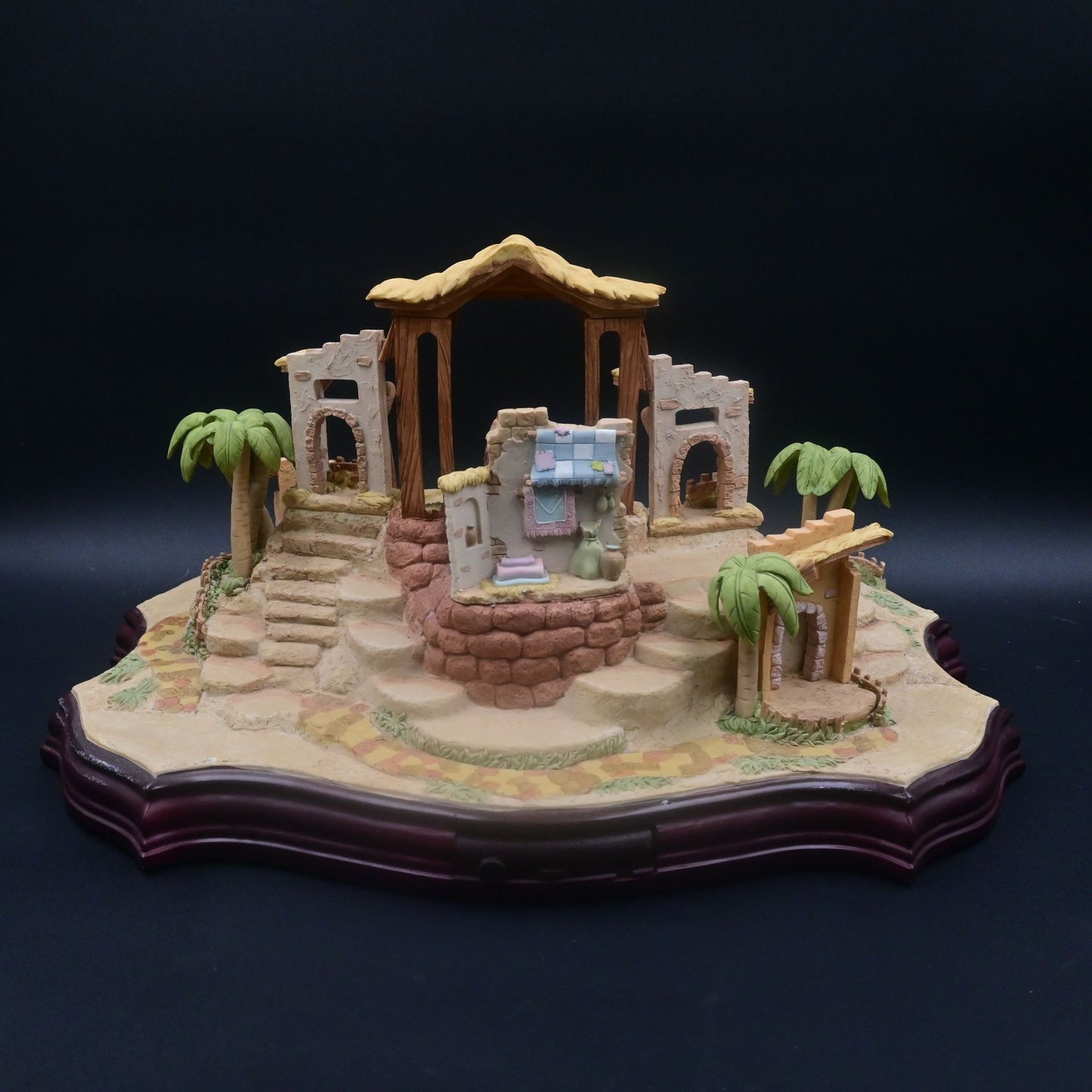 Hawthorne Village Precious Moments Christmas Nativity Set  Of 13