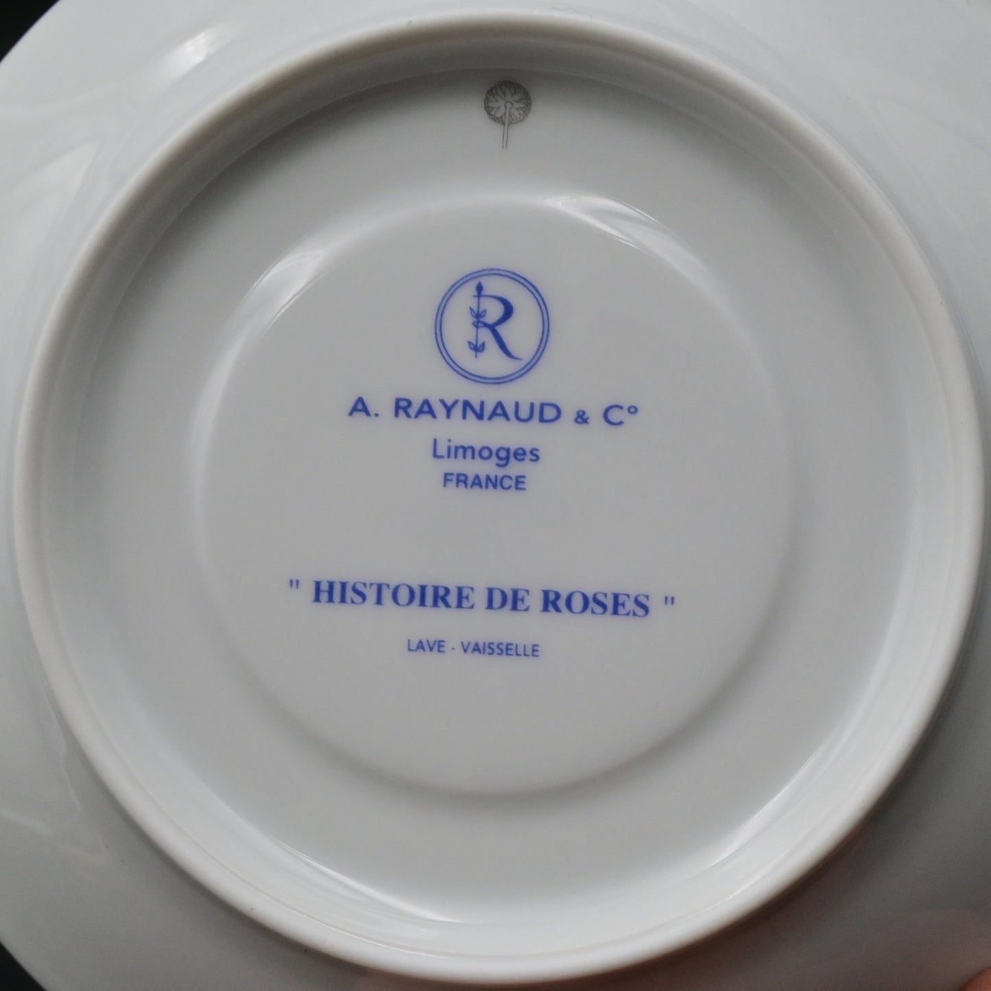 Vintage A. Raynaud Limoges Histoire De Roses Teacup Bundle Of 3