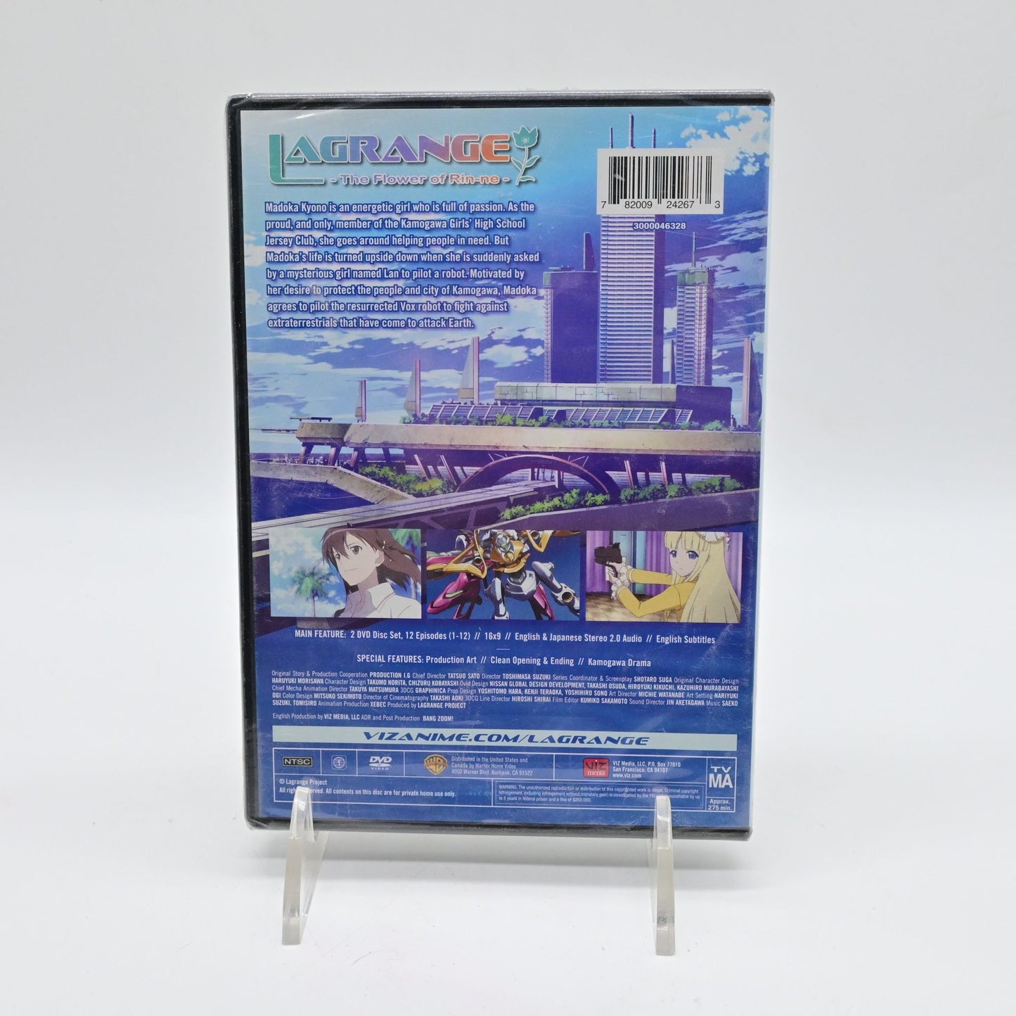 Lagrange The Flower Of Rin-ne Set 1 Episodes 1-12 DVD Region 1 Anime Series
