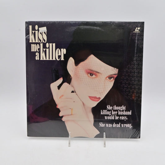 Vintage 1991 Kiss Me A Killer LaserDisc Suspense Thriller