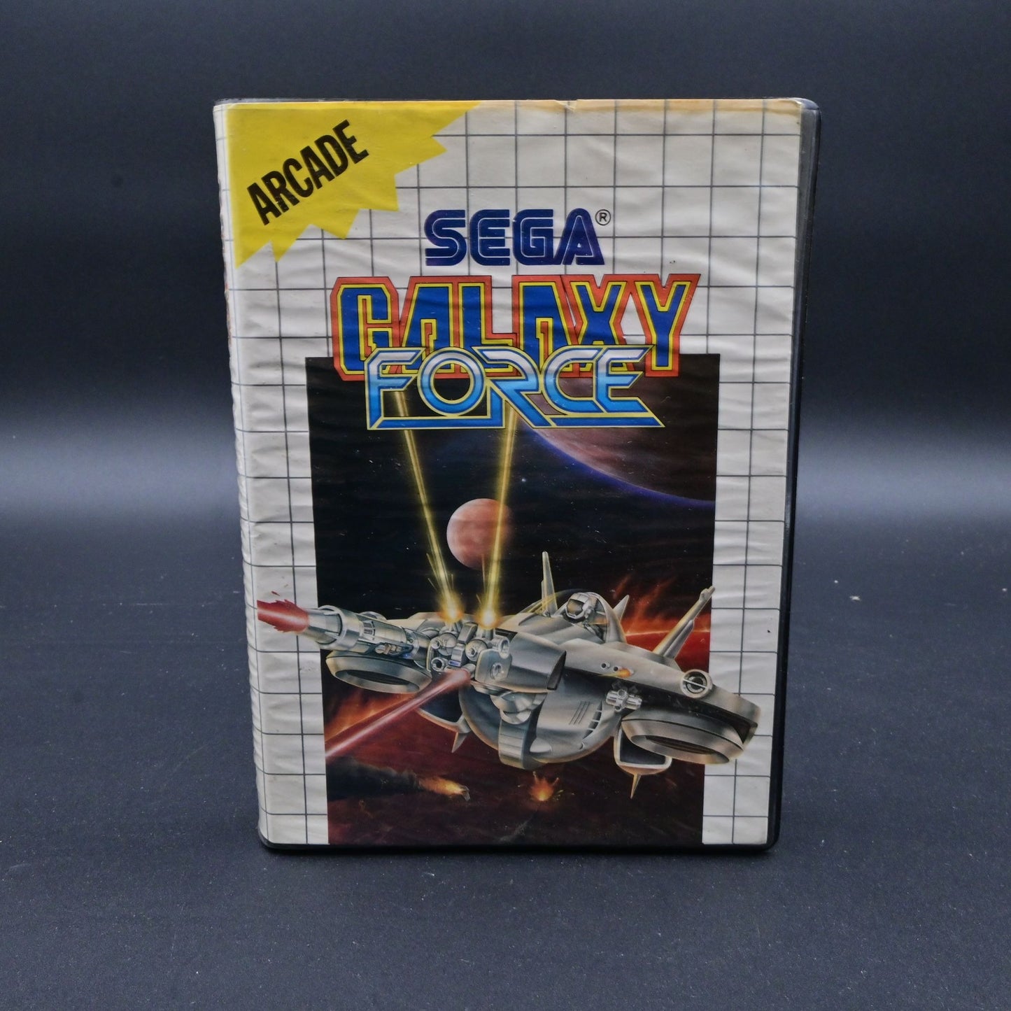 Sega Master System Galaxy Force Arcade Game Box