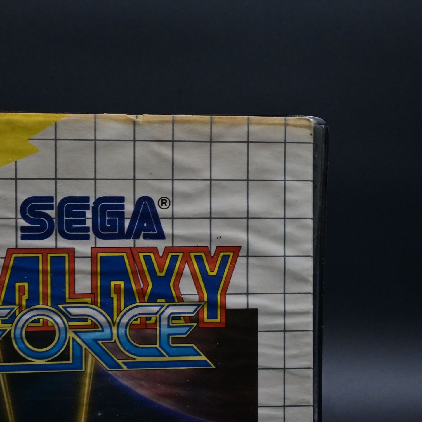 Sega Master System Galaxy Force Arcade Game Box
