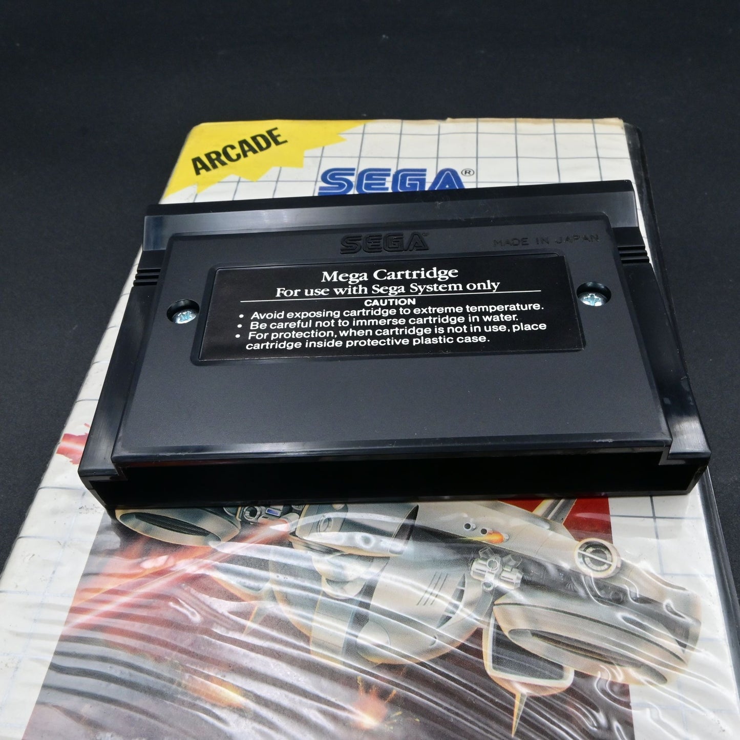 Sega Master System Galaxy Force Arcade Game Box