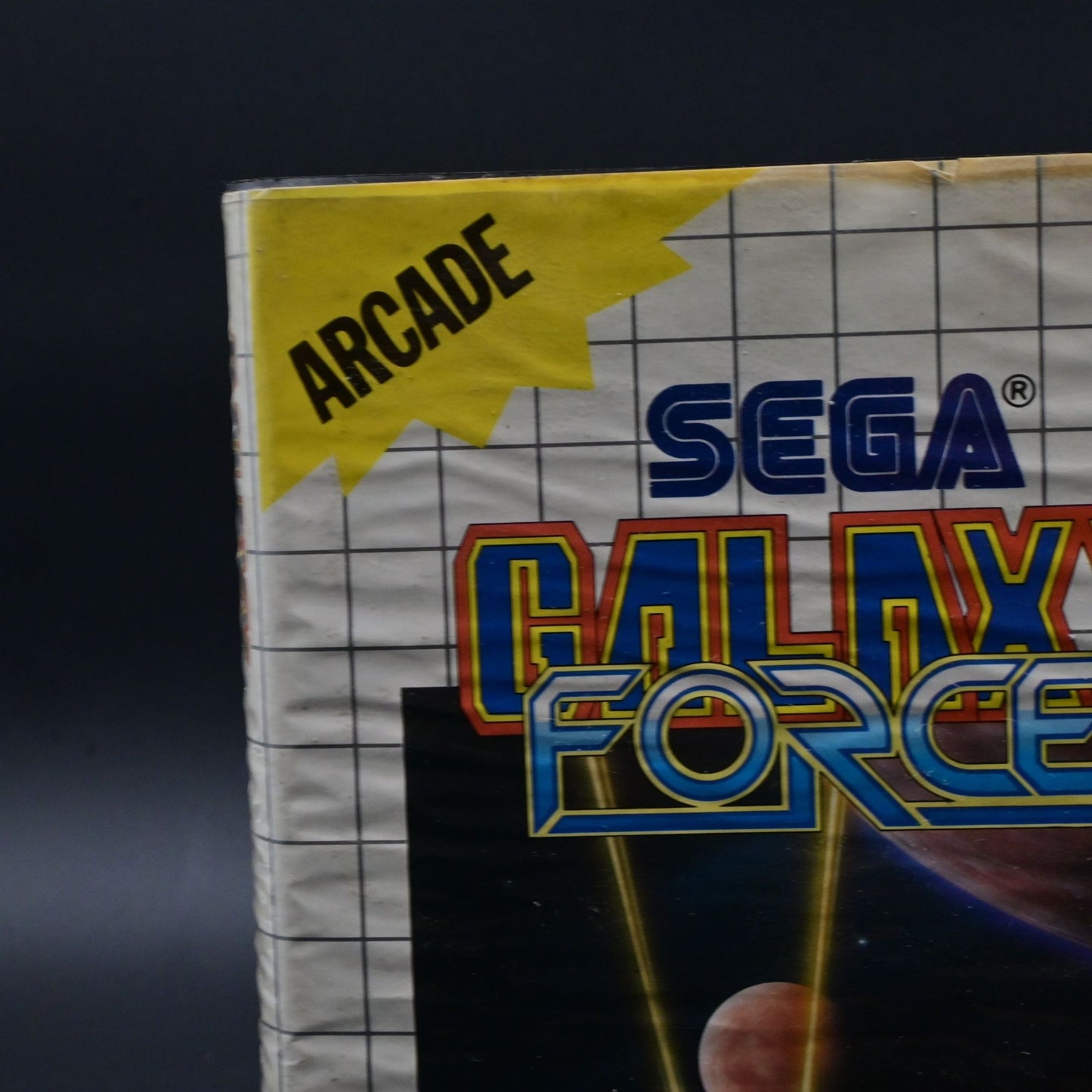 Sega Master System Galaxy Force Arcade Game Box