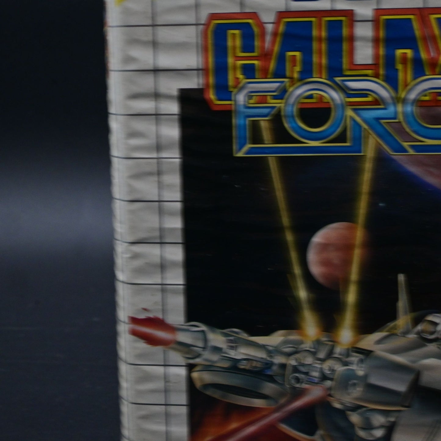 Sega Master System Galaxy Force Arcade Game Box