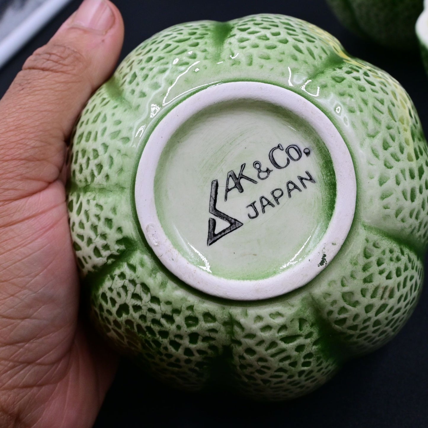 AK &amp; Co Cantaloupe Melon Desert Bowl Set Of 4