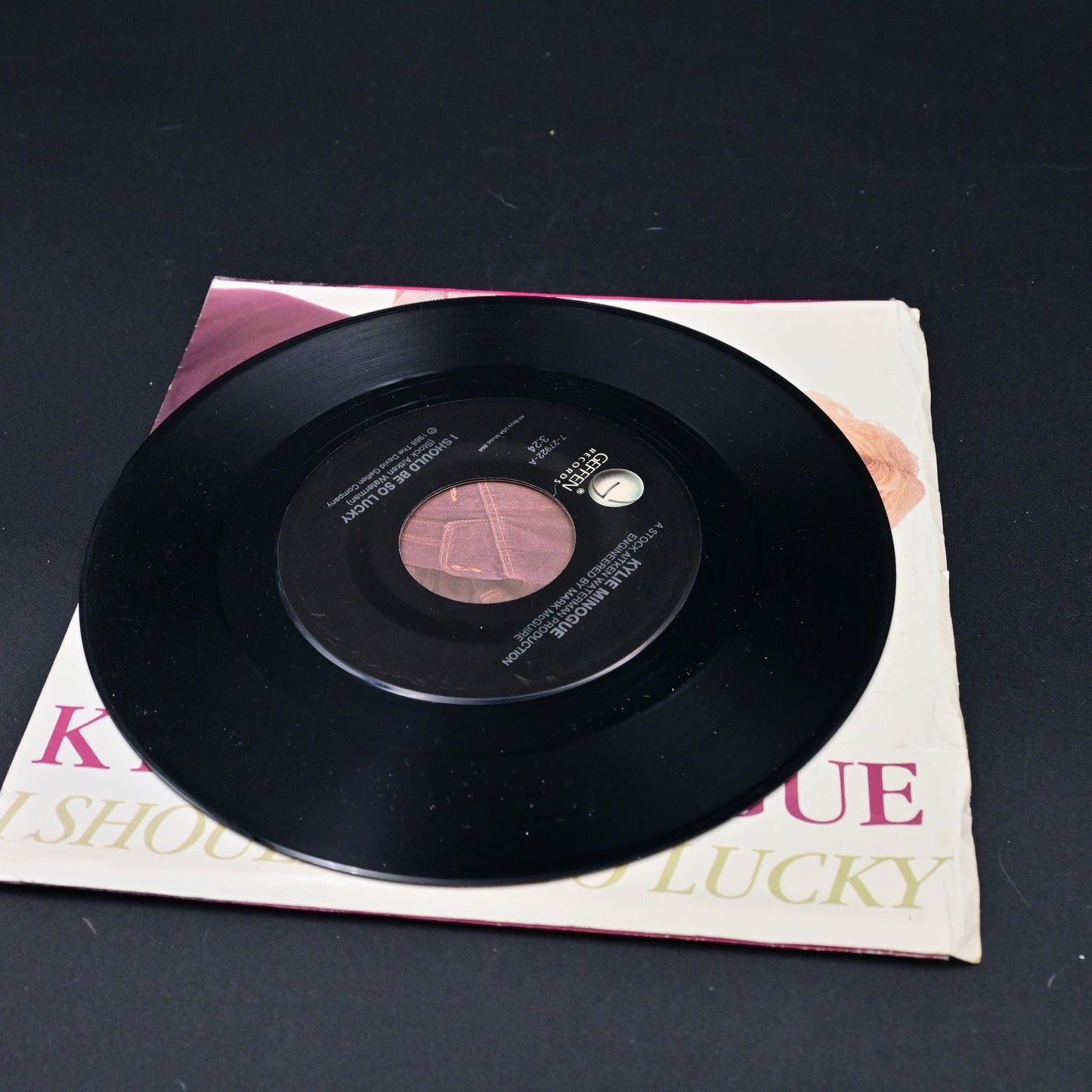 Kylie Minogue I Should Be So Lucky 7" Vinyl Record 45 RPM