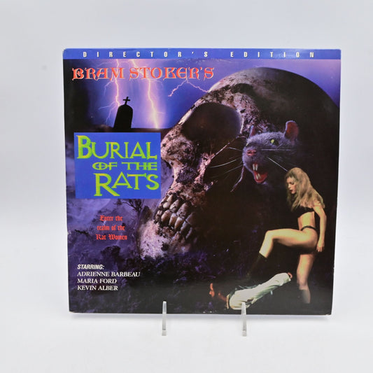 Vintage 1995 Bram Stokers Burial Of The Rats LaserDisc Directors Edition