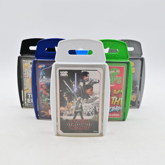 Top Trumps Dc Superheroes, Marvel, Star Wars, Top 30 Emotis, Seattle, War Card