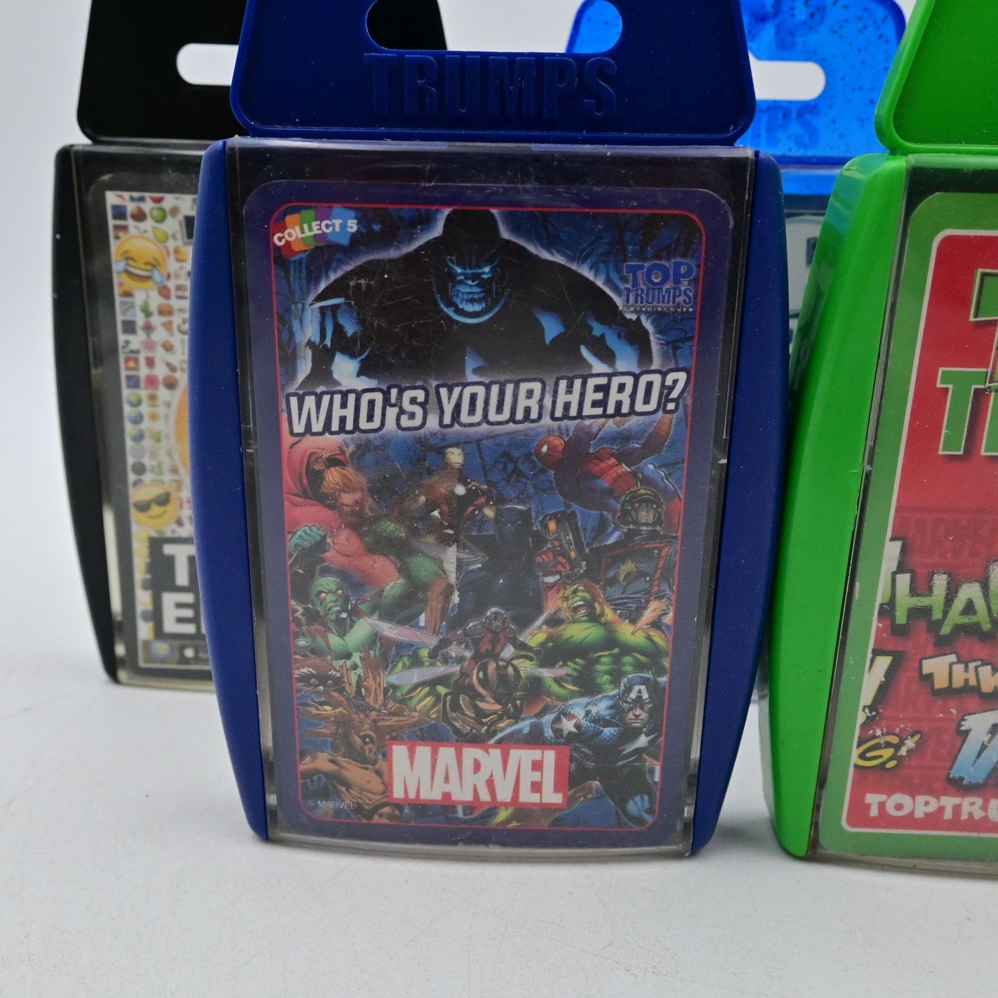Top Trumps Dc Superheroes, Marvel, Star Wars, Top 30 Emotis, Seattle, War Card