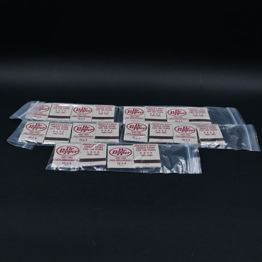 Dr Pepper Vintage Matchbook Set Of 20 Brand New