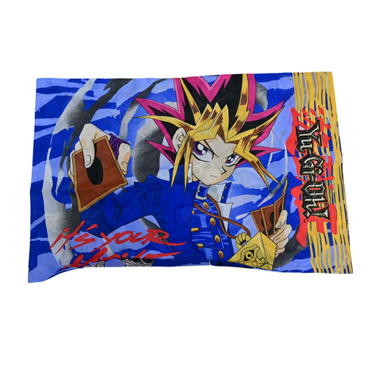 Yugioh Dark Magician/Summoned Skull Dual Sided Standard Pillow Case Vintage 1996