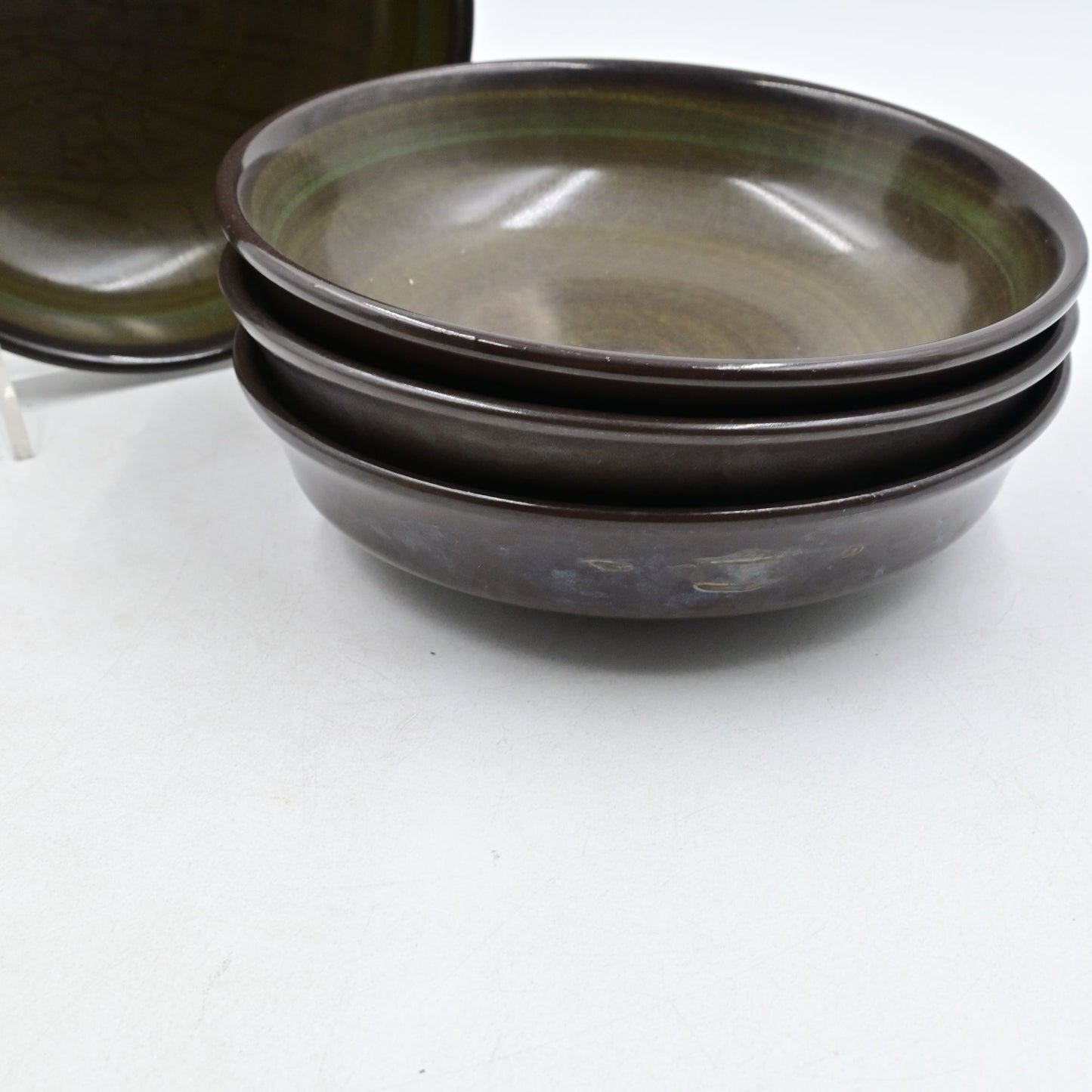 Franciscan Madeira Earthenware Soup Bowl Set Of 4 Brown & Green