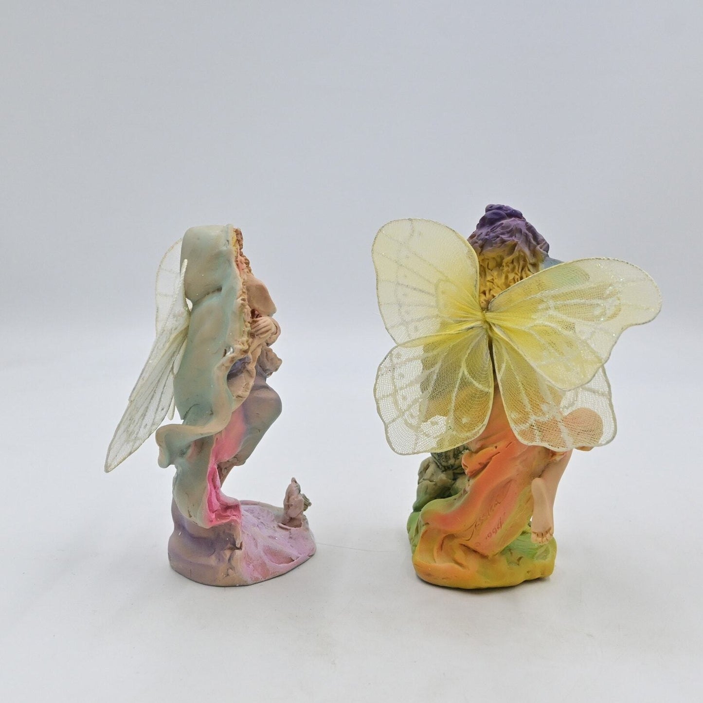 Rawcliffe Jessica DeStefano Angel Fairies Of The Seasons Set Of 4 Vintage W/ Boxes