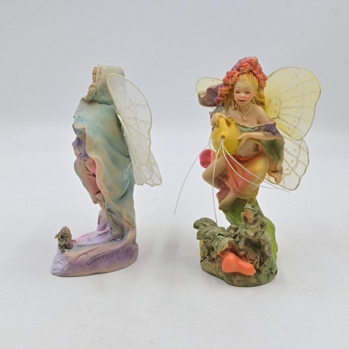 Rawcliffe Jessica DeStefano Angel Fairies Of The Seasons Set Of 4 Vintage W/ Boxes