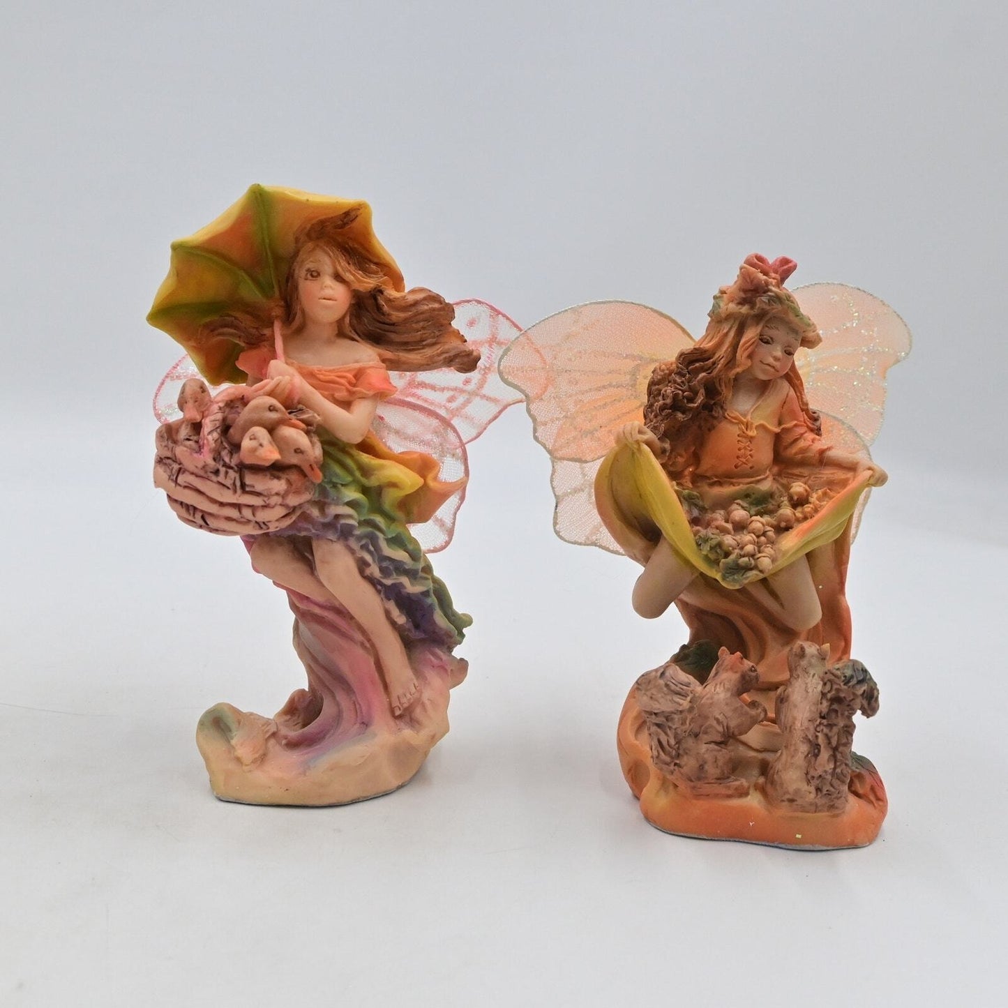 Rawcliffe Jessica DeStefano Angel Fairies Of The Seasons Set Of 4 Vintage W/ Boxes