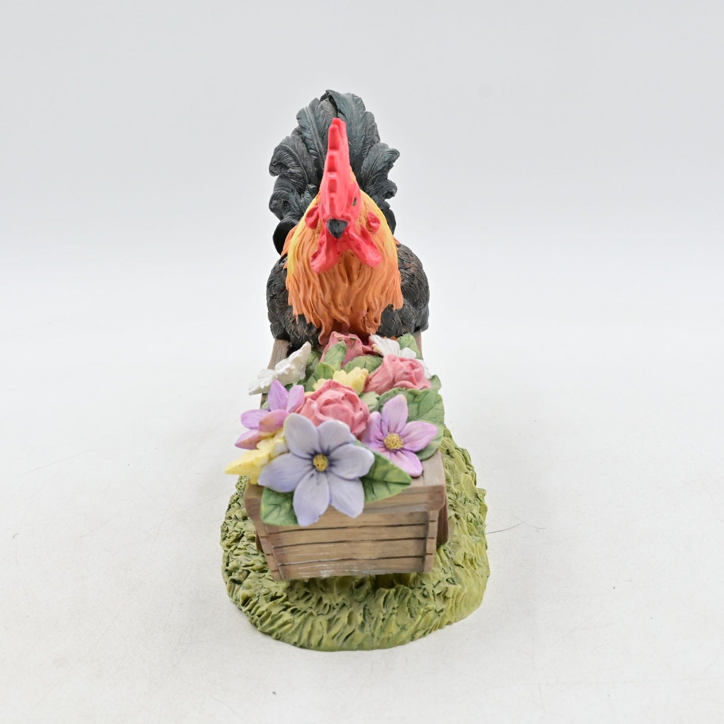 Lenox Sweet Garden Rooster Ceramic Figurine Collectible Decor