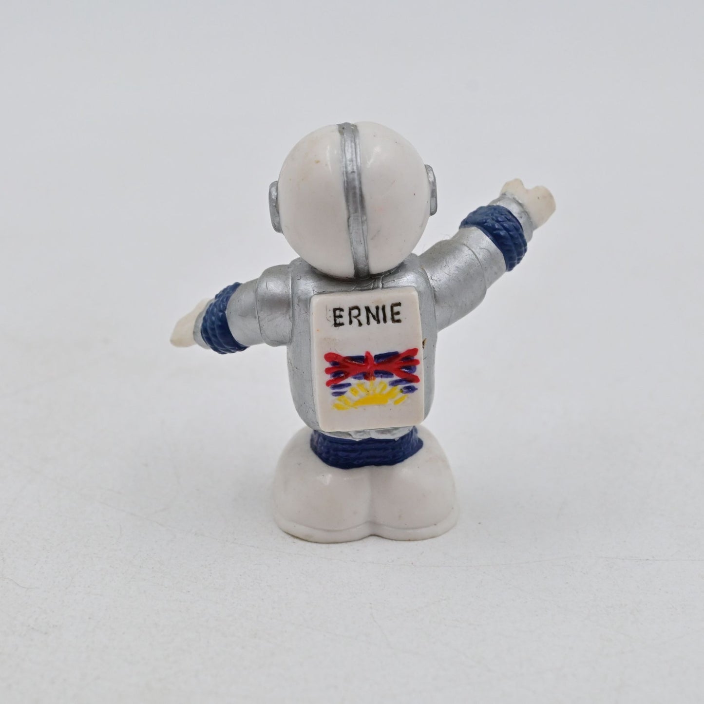 Expo 86 Ernie Mascot Figural Keychain Vintage