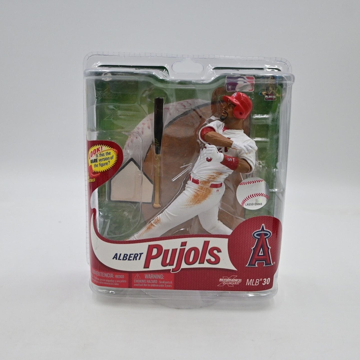 McFarlane Sports MLB Albert Pujols Angels Series 30 2012 Chase Figure