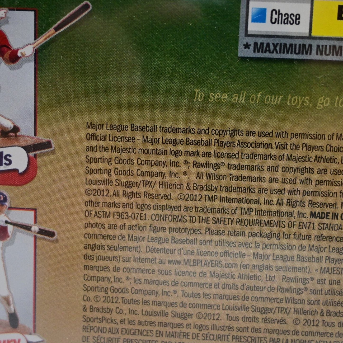 McFarlane Sports MLB Albert Pujols Angels Series 30 2012 Chase Figure