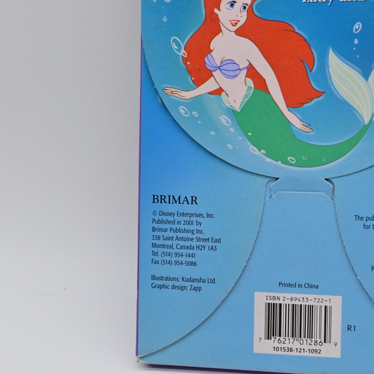 Vintage 2001 Disney Pocket Size Books Bundle Of 3 By Brimar