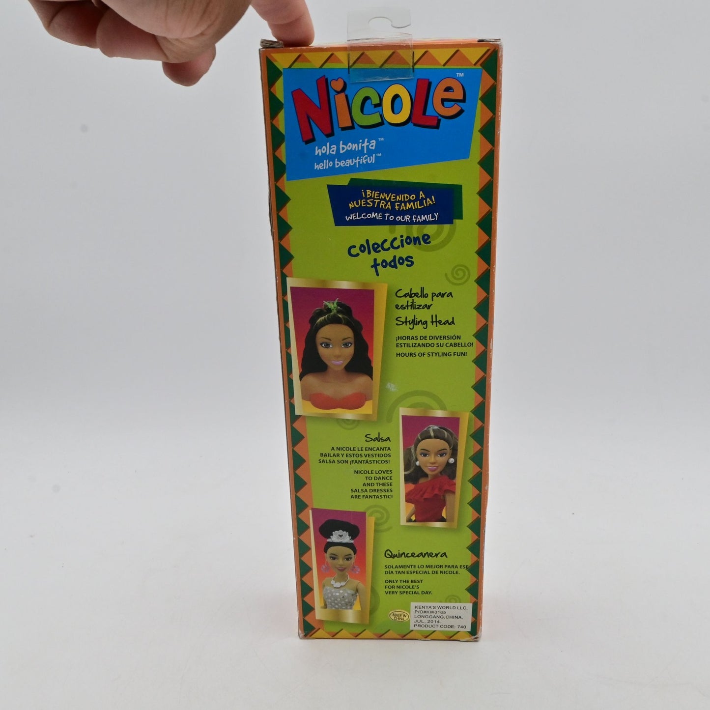 Nicole "Diversion De Verona" Doll In Polka Dot Dress  Boxed