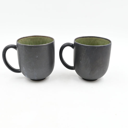 Jars France Tourron Samoa Vert Coffee Mug Set Of 2