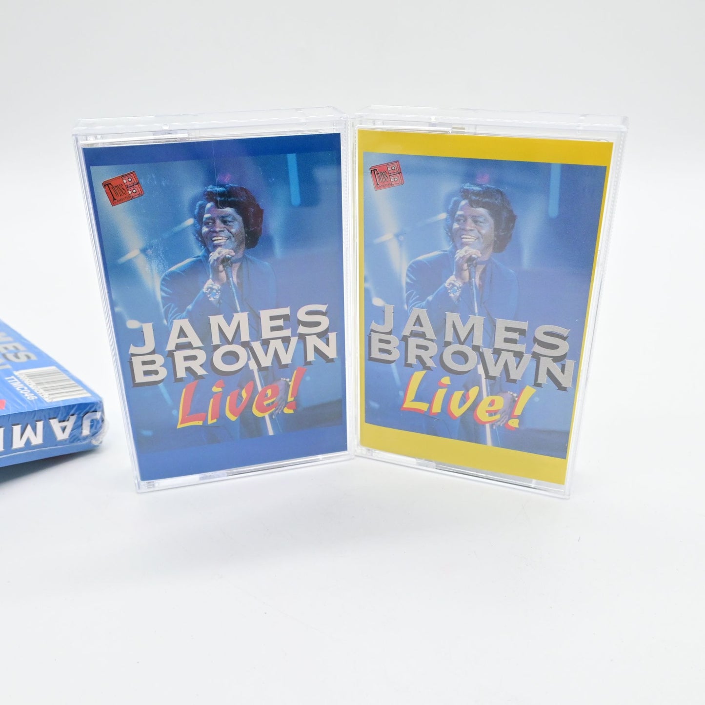 James Brown Live! 2 Pack Cassette Tape Set