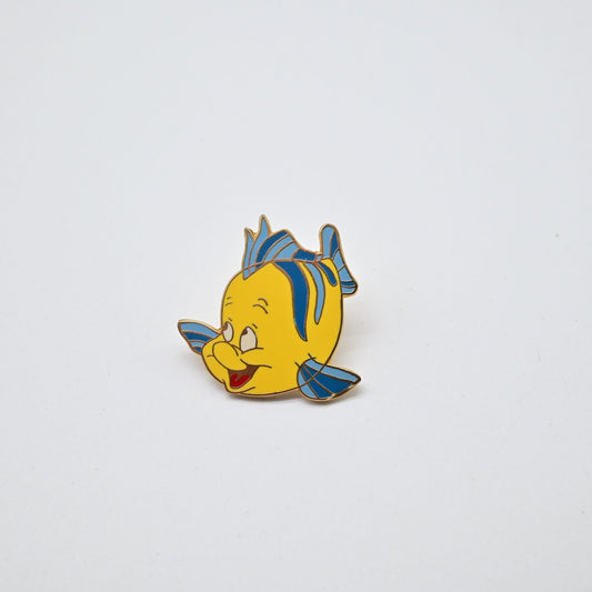Disney The Little Mermaid Flounder Enamel Pin Badge