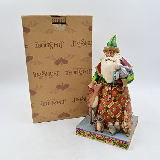 Jim Shore Heartwood Creek Woodland Christmas C4005275 2006 W/ Box Like New