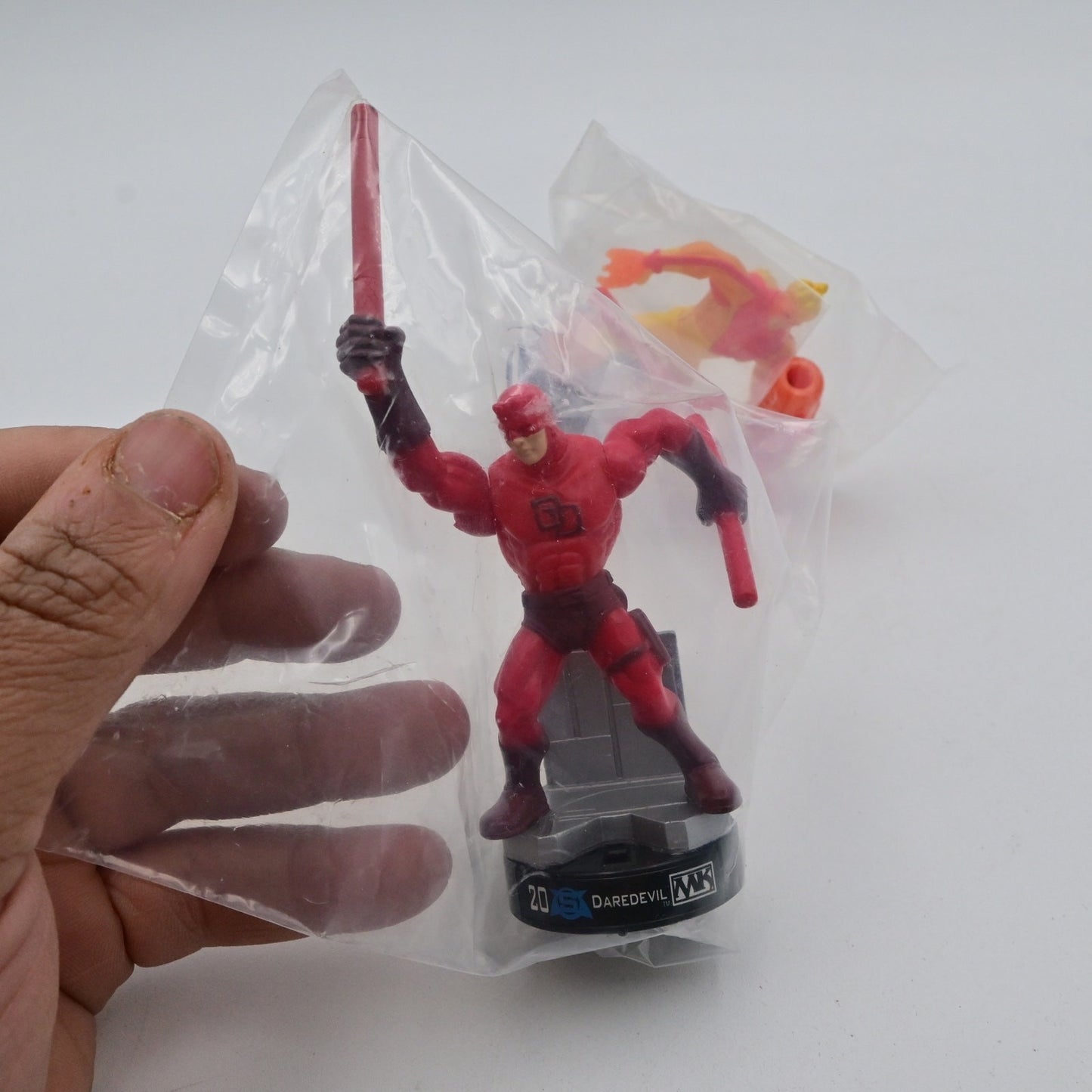 Marvel Heroes Attacktix Battle Figure Game Pyro & Daredevil
