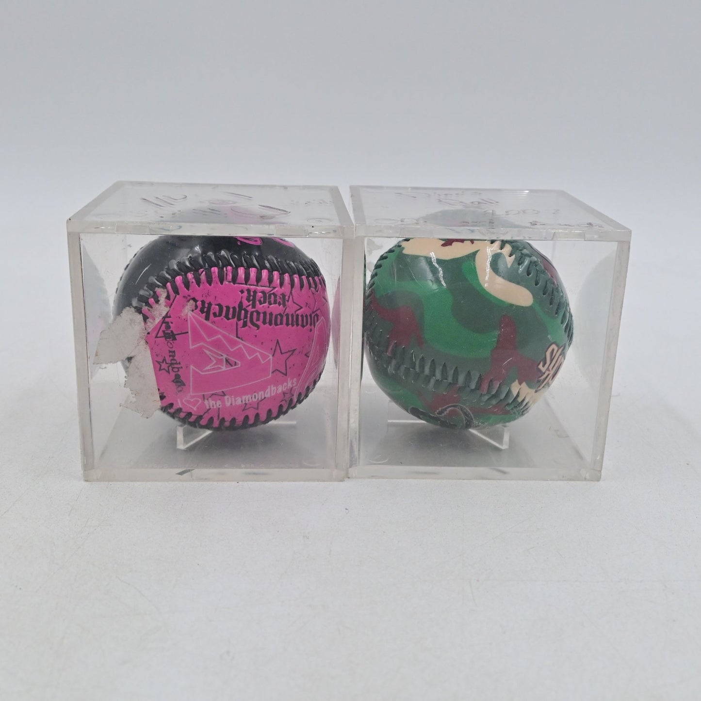 MLB Diamondbacks Black & Pink / Camouflage Baseball Set