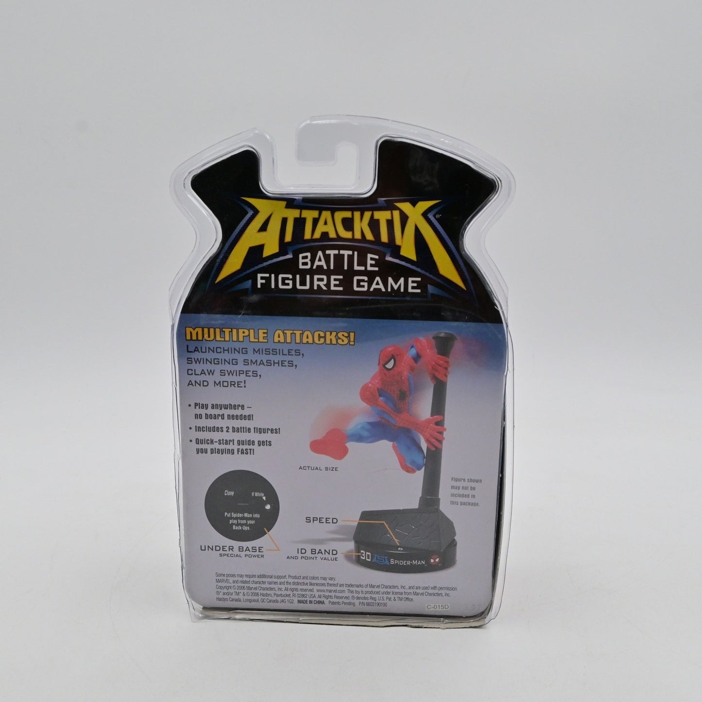 Marvel Heroes Attacktix Battle Figure Game Electro & Captain America