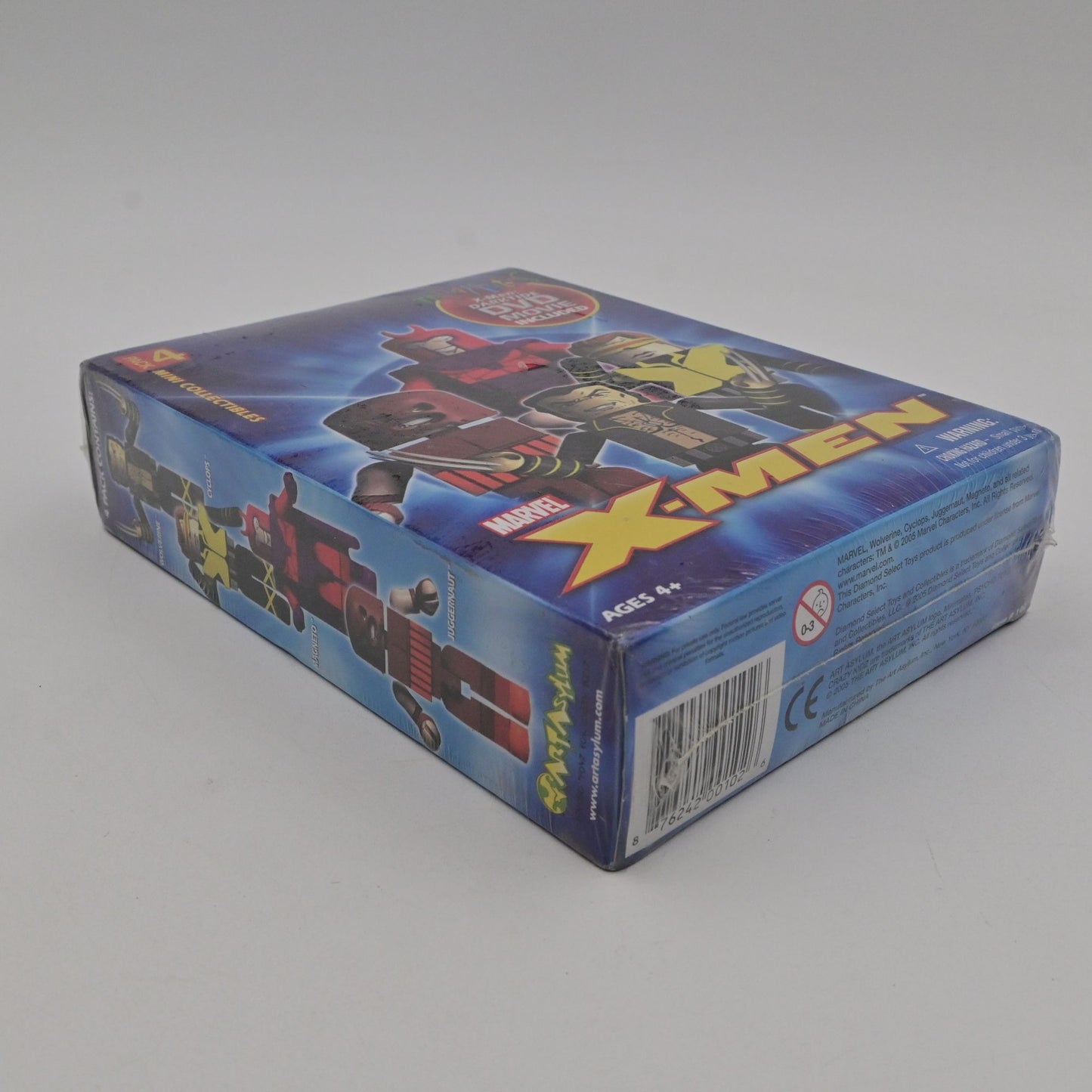 Marvel X-Men Minimates Pack 4 Figures & X-Men Darktide DVD Movie New