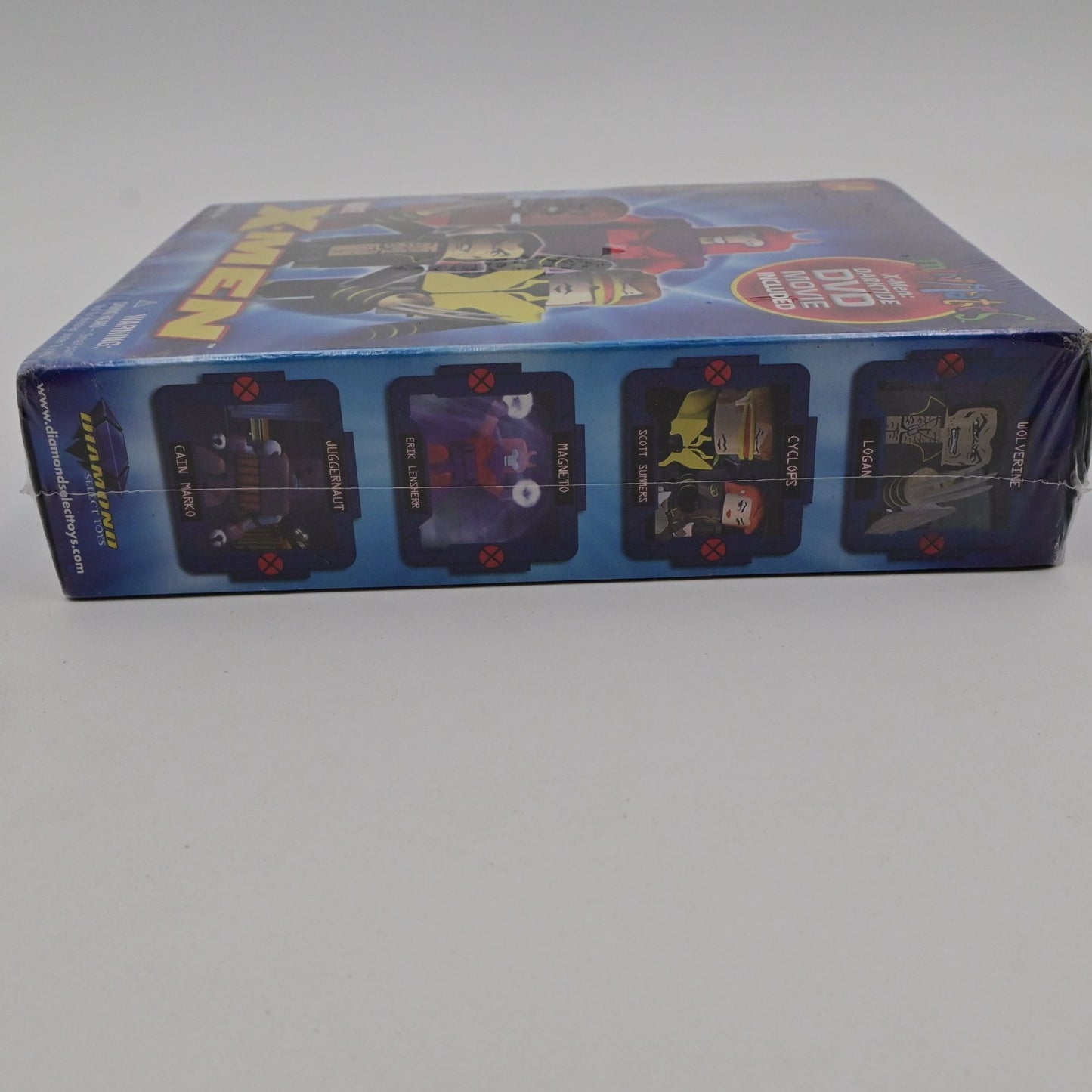 Marvel X-Men Minimates Pack 4 Figures & X-Men Darktide DVD Movie New