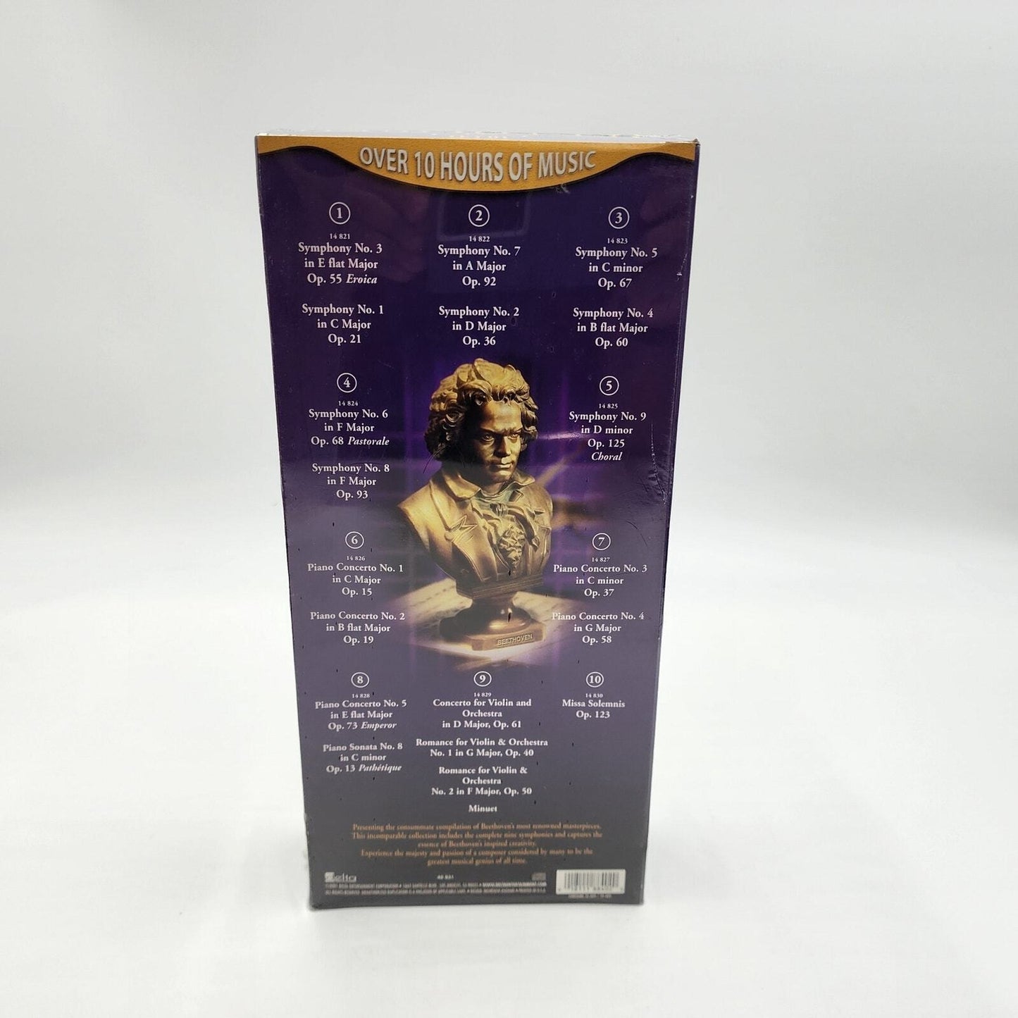 Beethoven Complete Symphonies 10 Disc Cd Set