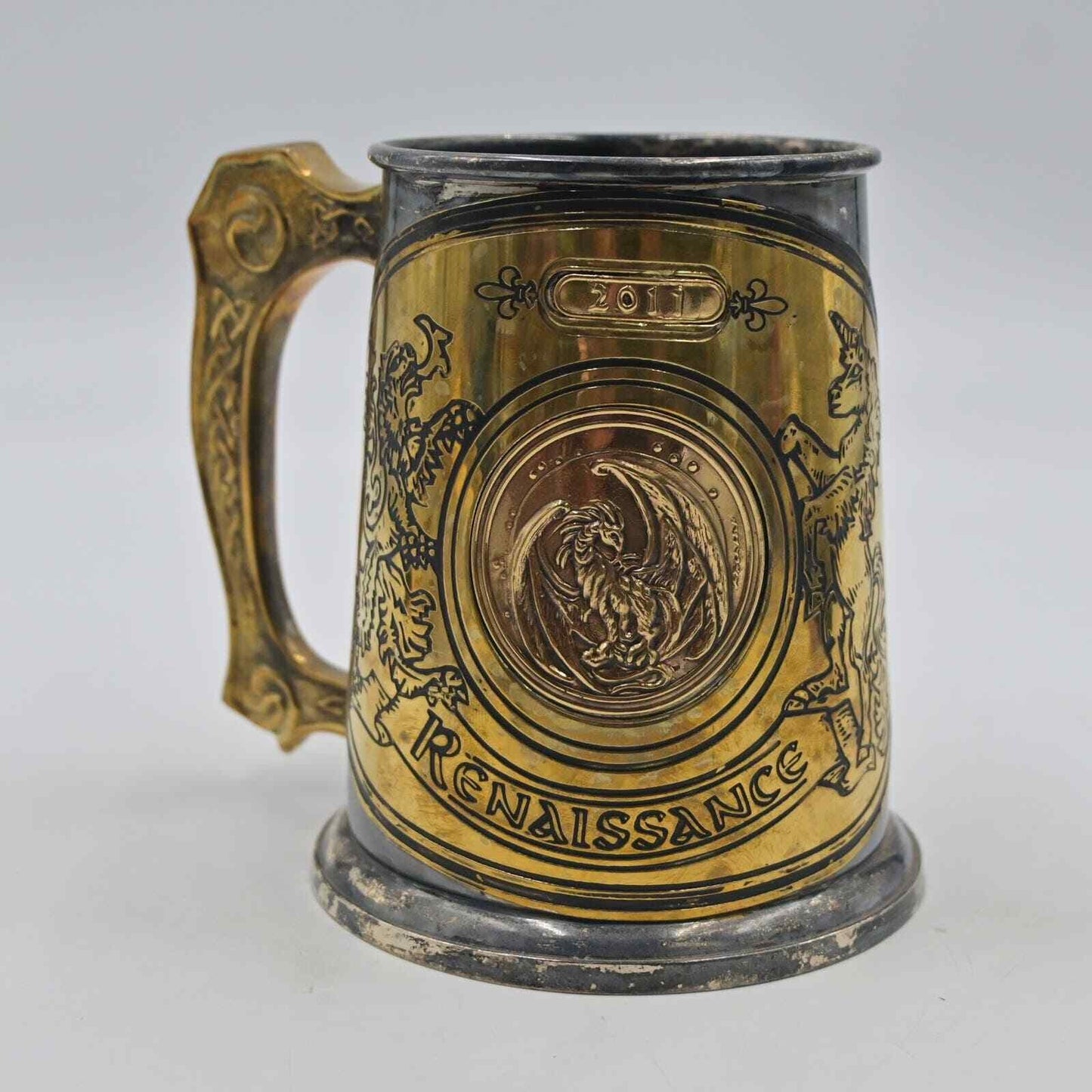 2011 Limited Edition Arizona Renaissance John Coiner  Metal Stein Mug