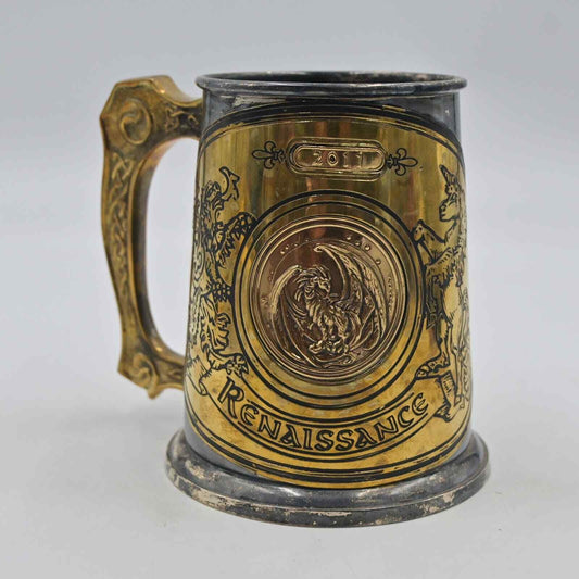 2011 Limited Edition Arizona Renaissance John Coiner  Metal Stein Mug